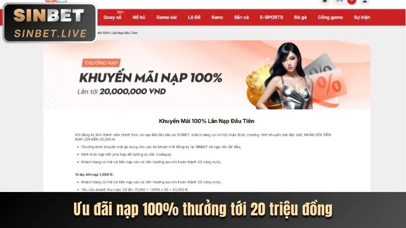 Bước 1: Truy cập trang chủ LK68VIP